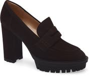 Gianvito Rossi Platform Loafer Pump