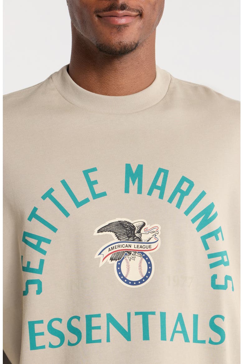 x MLB Seattle Mariners Merch Cotton Graphic T-Shirt, Alternate, color, SEAL