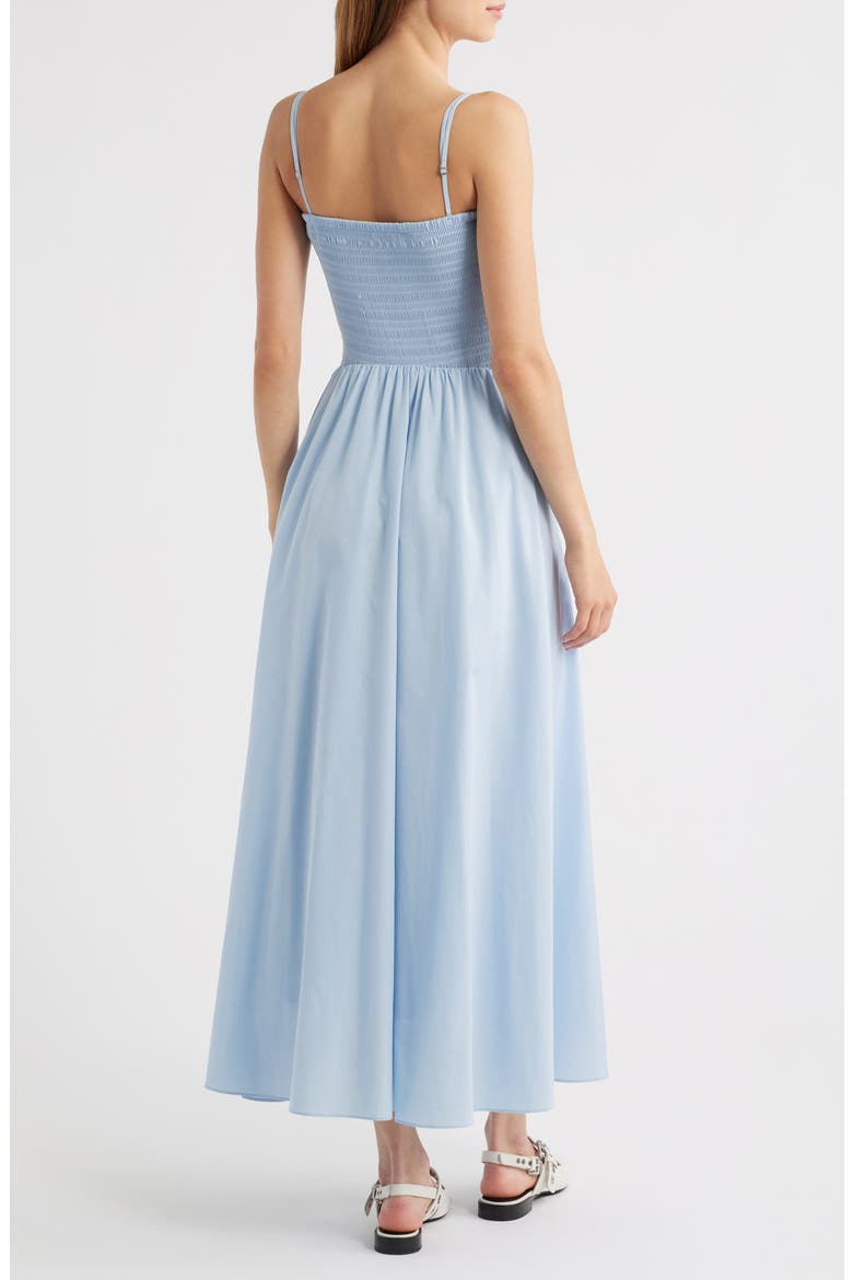 Hallie Cotton Poplin Dress, Alternate, color, LTBLU