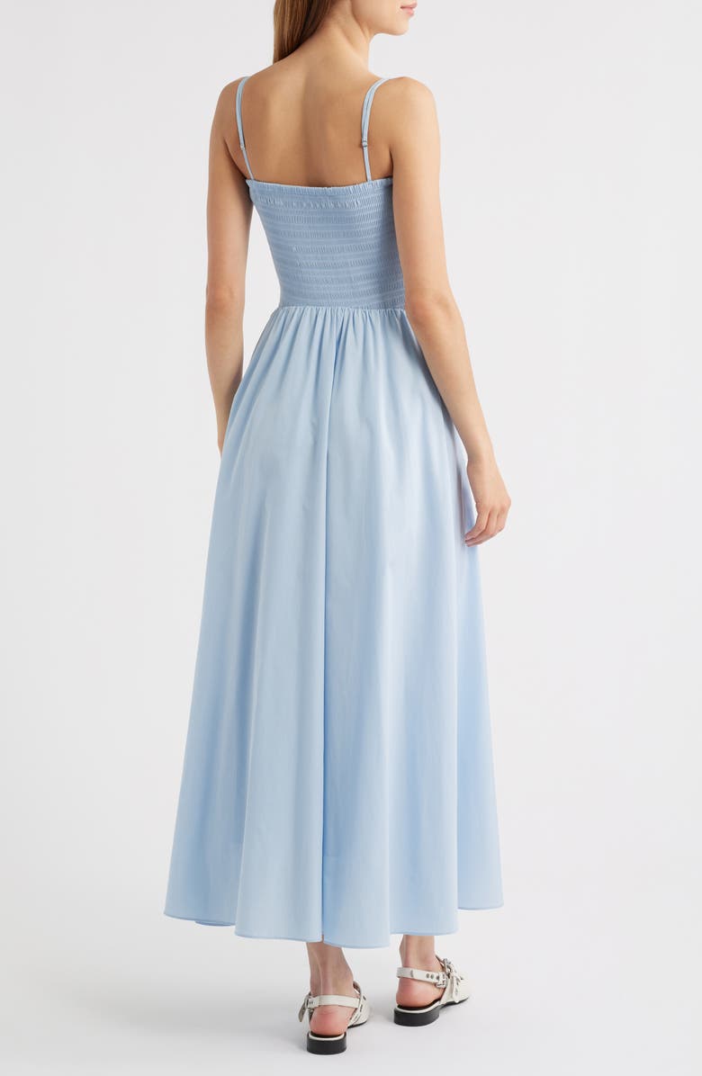 rag & bone Hallie Cotton Poplin Dress, Alternate, color, Light Blue