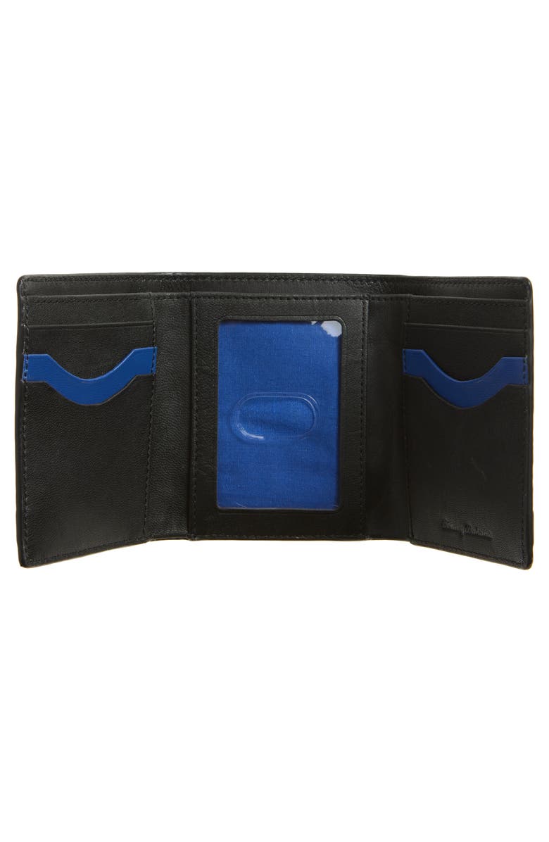 Tommy Bahama Embossed Leather Trifold Wallet, Alternate, color, 