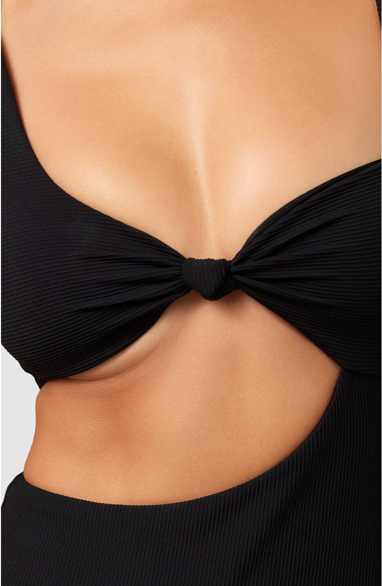 MBM Swim Dawn One-Piece Swimsuit, Alternate, color, Black