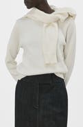 MANGO Button Cuff Sweater