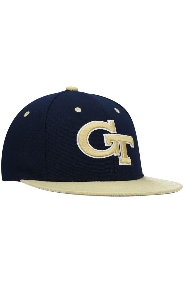 adidas Men's adidas Navy Georgia Tech Yellow Jackets On-Field Baseball Fitted Hat, Alternate, color, Navy
