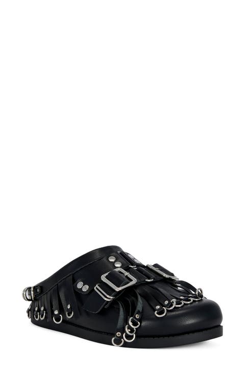 Irving Faux Leather Clog