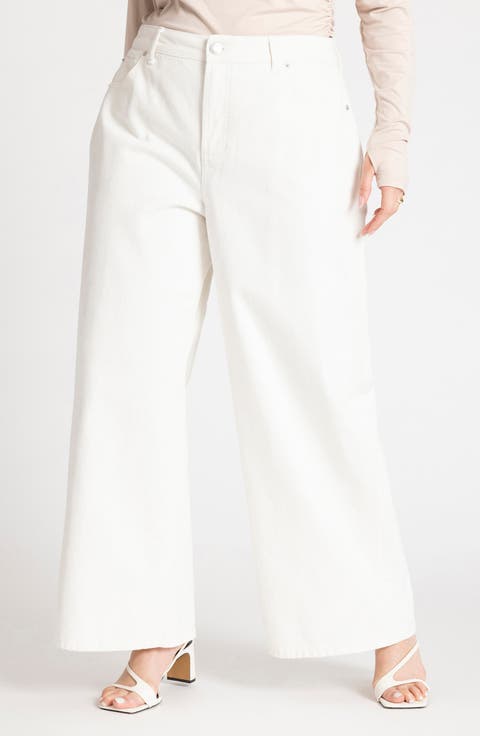 The Yvette Rigid Wide Leg Jean