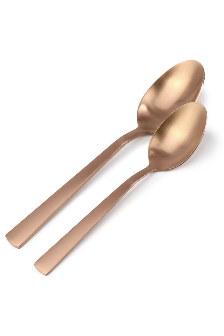 Earlston 20 Piece Stainless Steel Flatware Set, Alternate, color, Metallic Rust/Copper