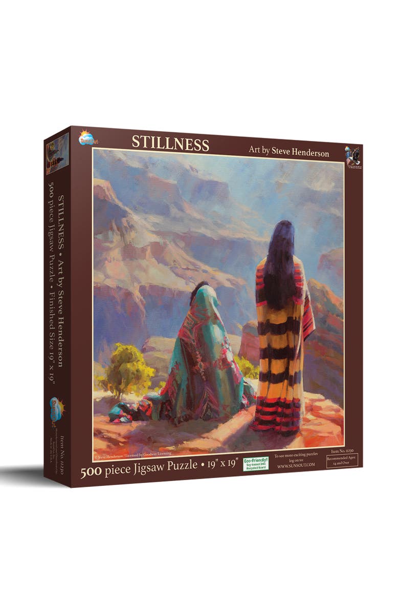 Sunsout Stillness 500 piece Jigsaw Puzzle for Adults, Main, color, Multicolor