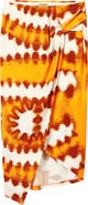 Desigual Tie Dye Wrap Midi Skirt