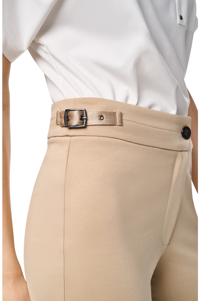 Soho Fit & Flare Ponte Pants, Alternate, color, TRAVERTINE