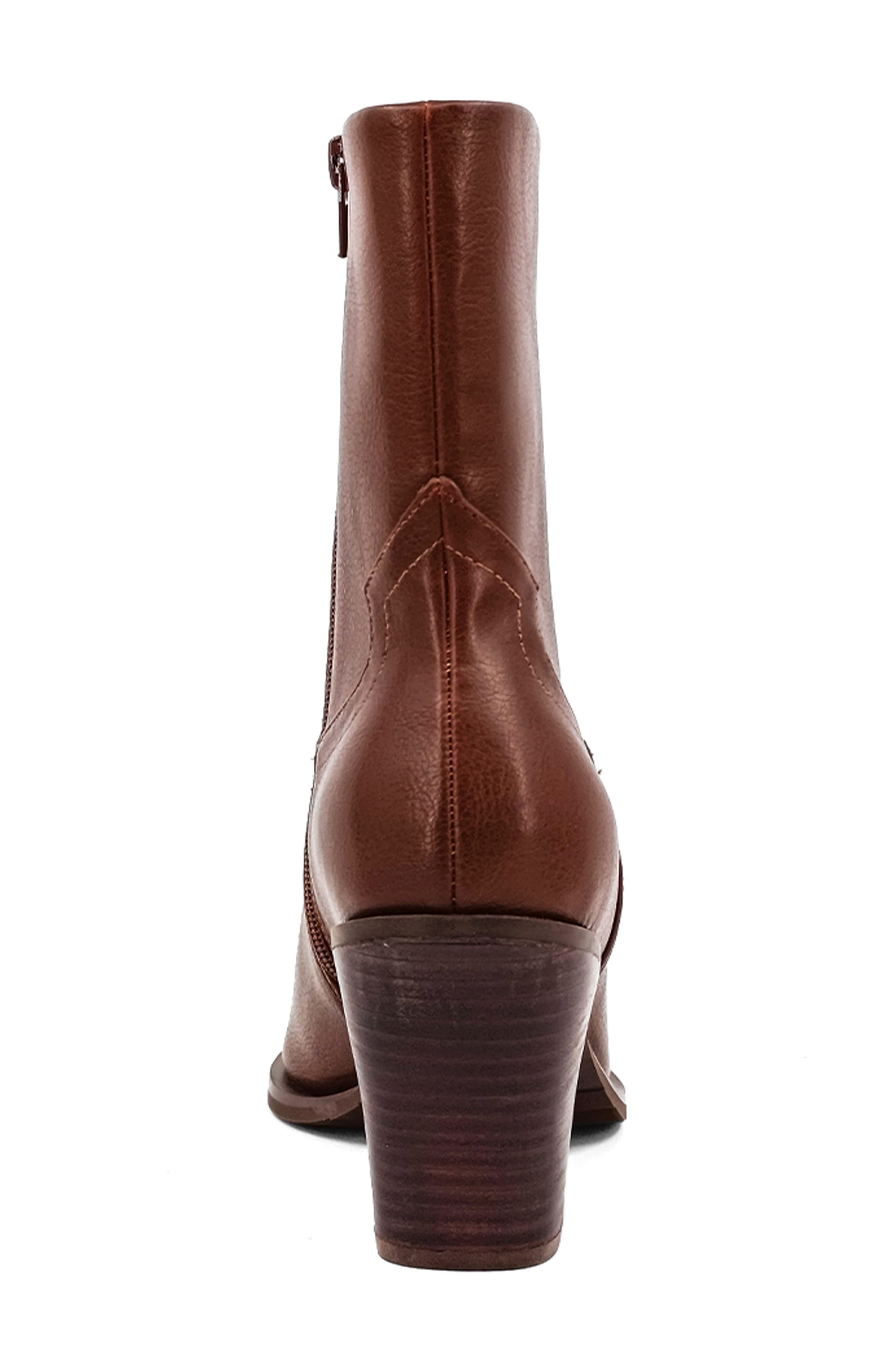 Victoria Bootie, Alternate, color, COGNAC