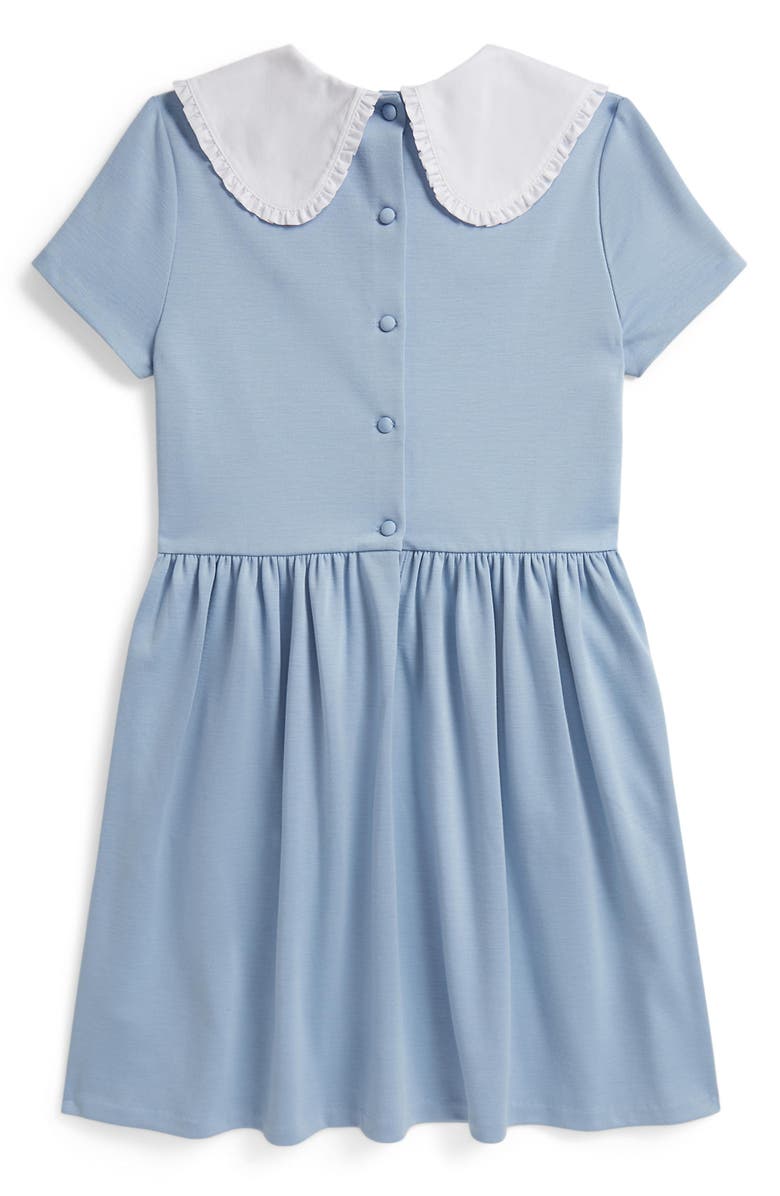 Polo Ralph Lauren Kids' Short Sleeve Dress, Alternate, color, Estate Blue