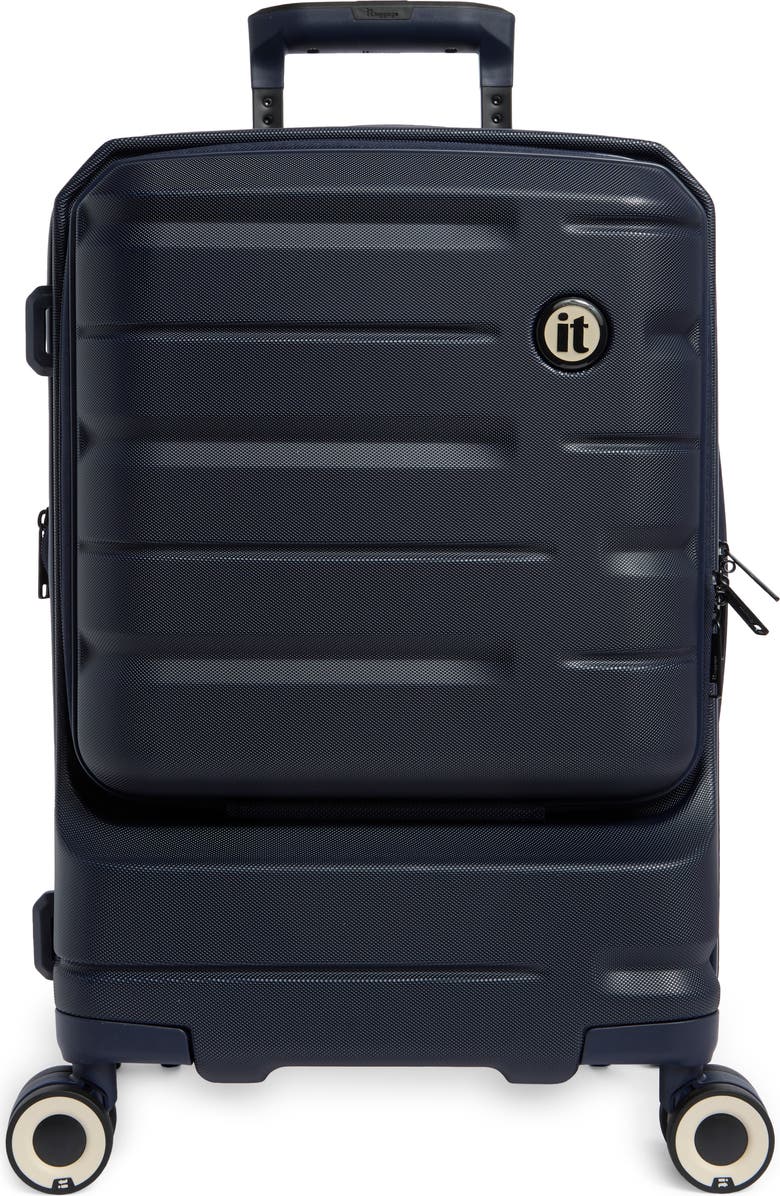 IT LUGGAGE Submission 21-Inch Hardside Carry-On Luggage, Main, color, Navy Blazer