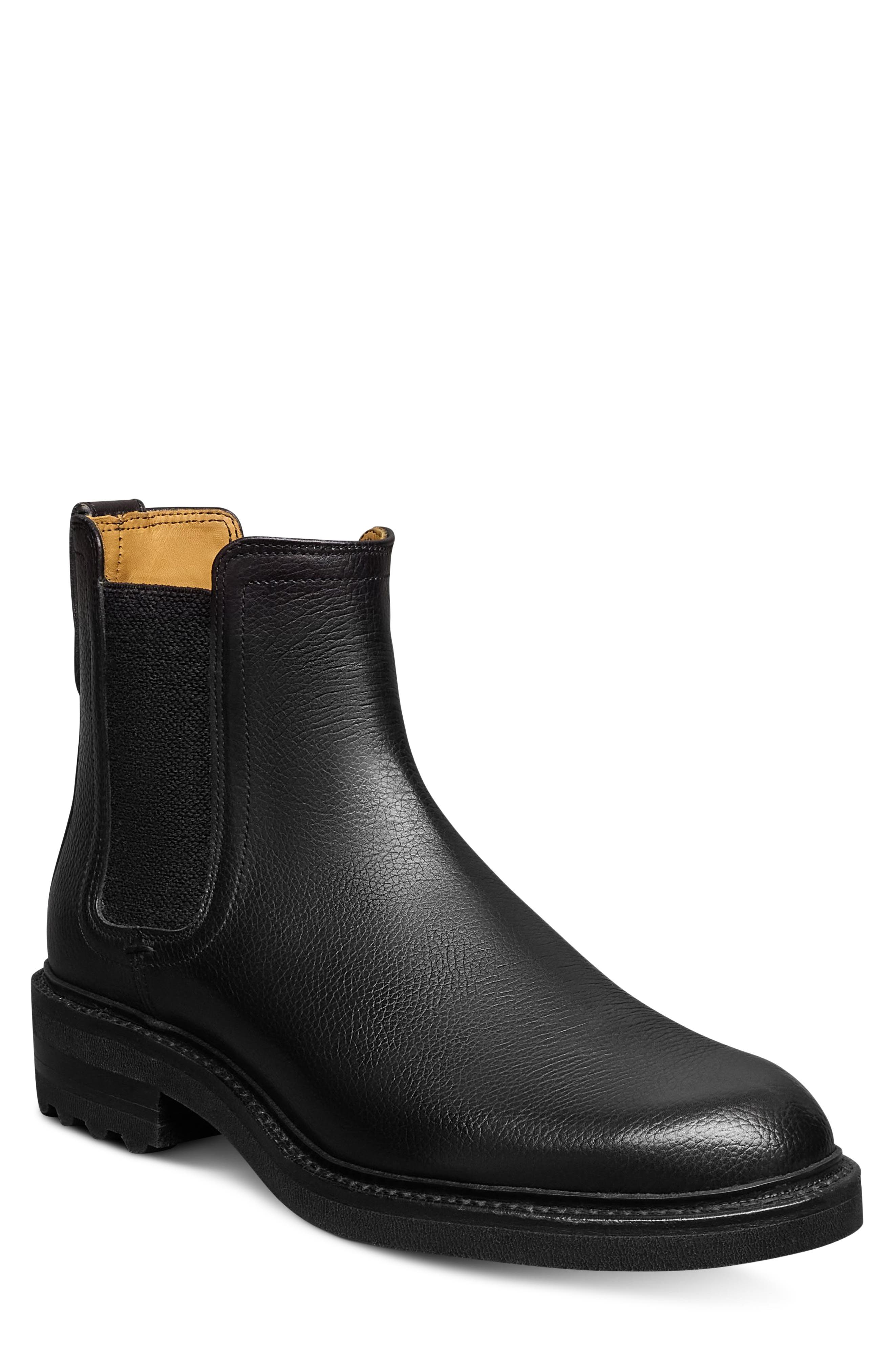 Allen Edmonds Nash Chelsea Boot, Main, color, Black