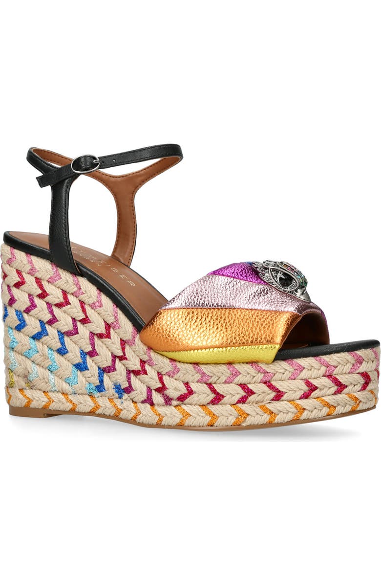 Kurt Geiger London Kensington Espadrille Platform Sandal, Main, color,