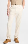 Vince Owen Linen & Cotton Blend Extended Tab Pants