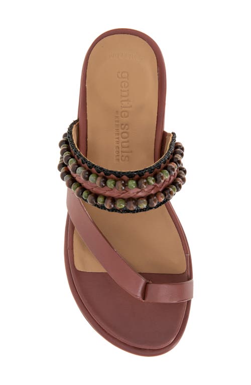 GENTLE SOULS BY KENNETH COLE GENTLE SOULS LENTINI TOE LOOP SANDAL