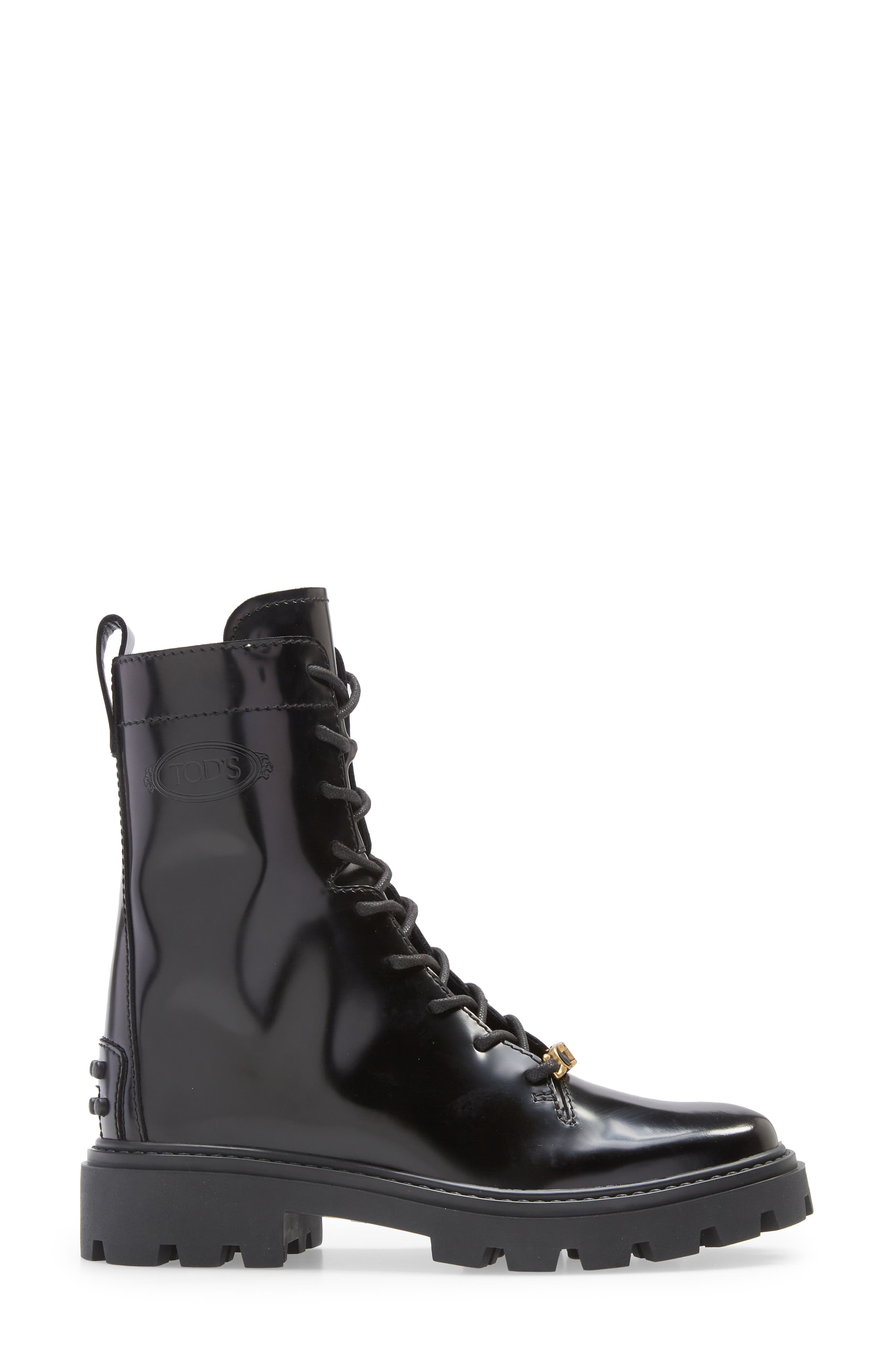 Tod's TODS Combat Boot, Alternate, color, 