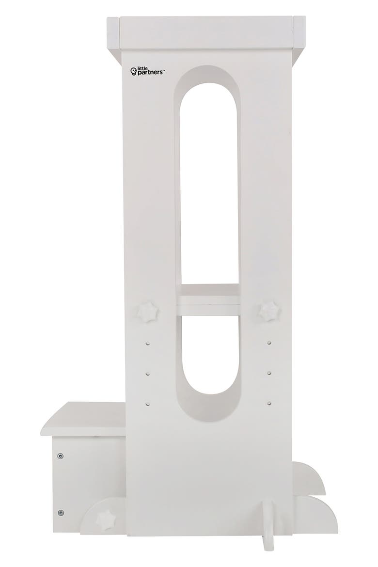 Explore & Store Learning Tower® Toddler Step Stool, Alternate, color, SOFT WHITE