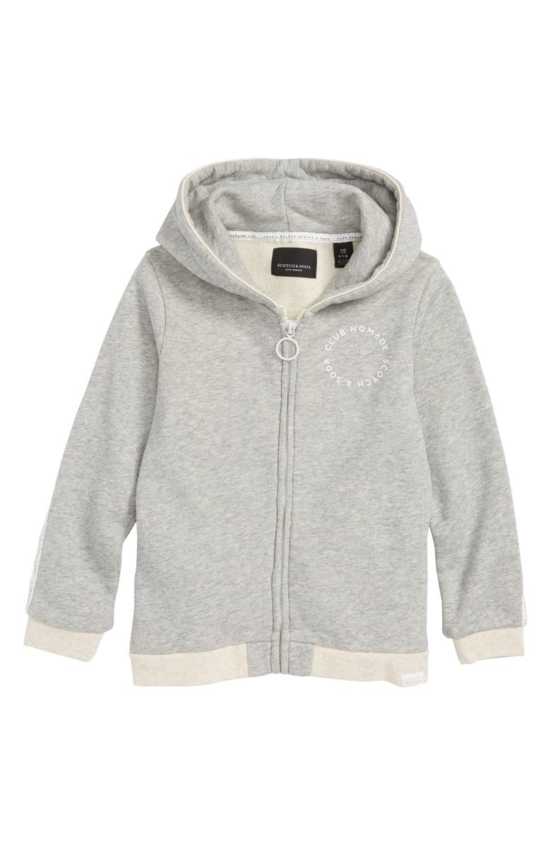 Scotch Shrunk Club Nomad Zip Hoodie, Main, color, 