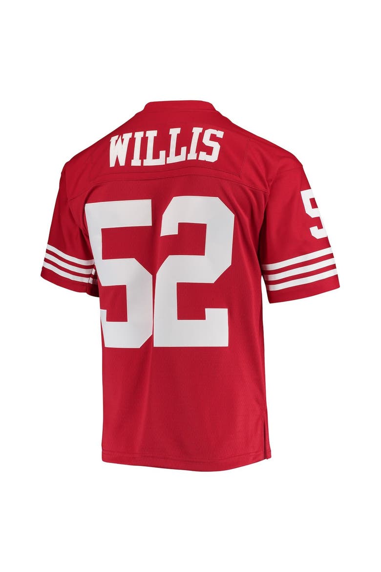 Men's Mitchell & Ness Patrick Willis Scarlet San Francisco 49ers Legacy Replica Jersey, Alternate, color, Scarlet