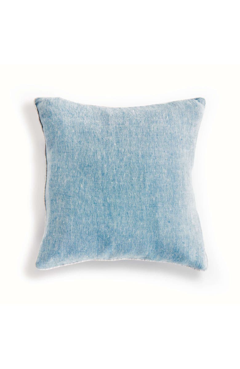 Napa Home & Garden Lane Pillow 20", Main, color, Blue