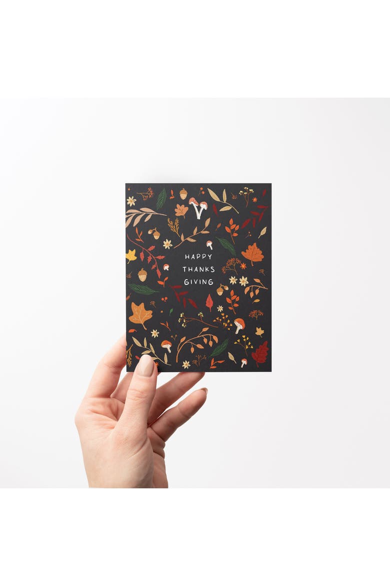Fall/Halloween Greeting Cards "Happy Thanksgiving", Alternate, color, Multi-Pack