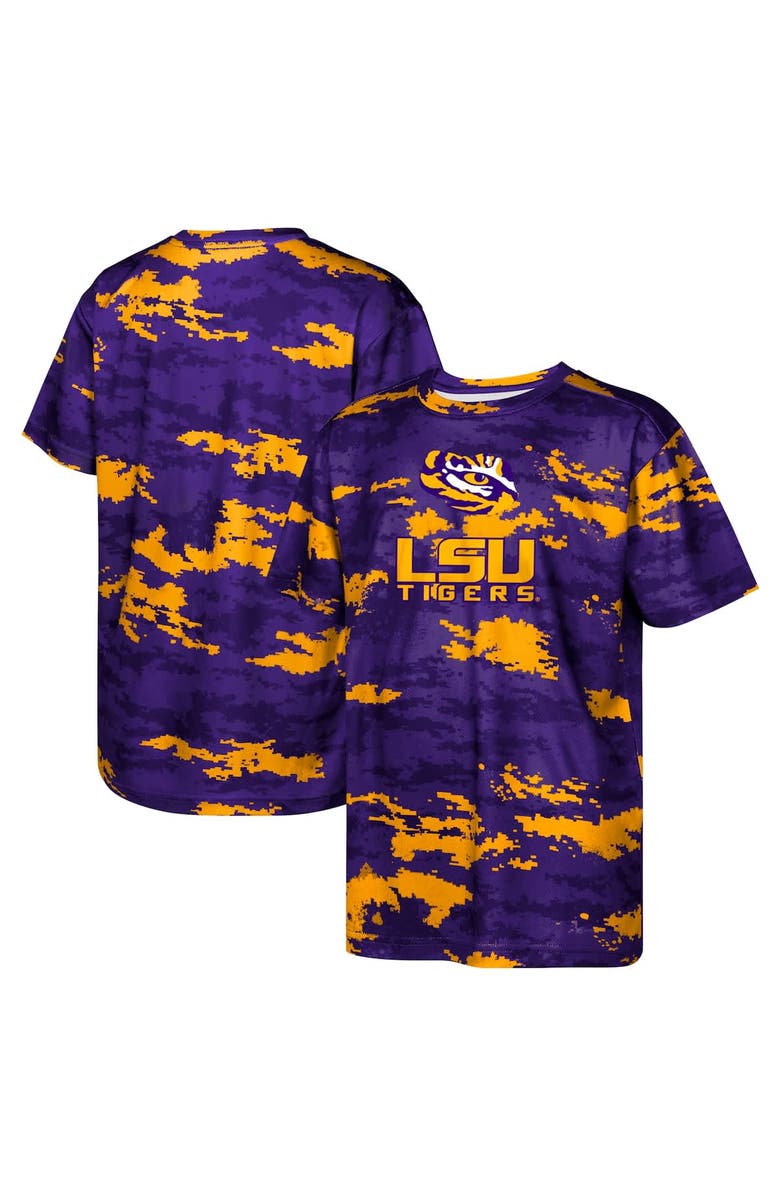 Outerstuff Preschool Purple LSU Tigers Scrimmage T-Shirt, Main, color, Purple