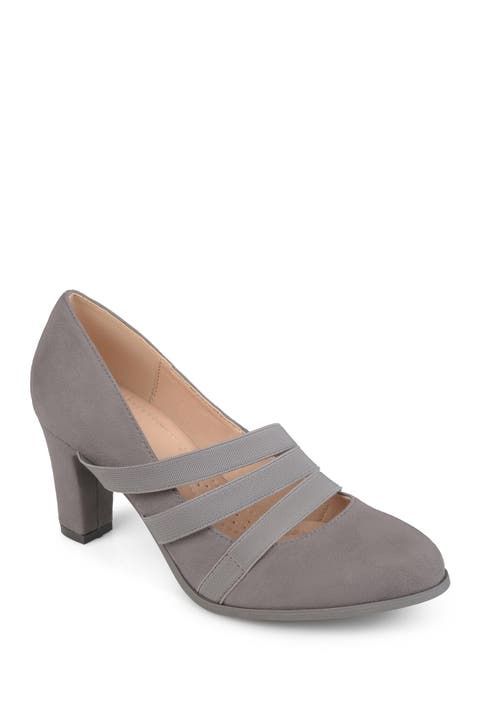 JOURNEE Loren Strappy Pump (Women)