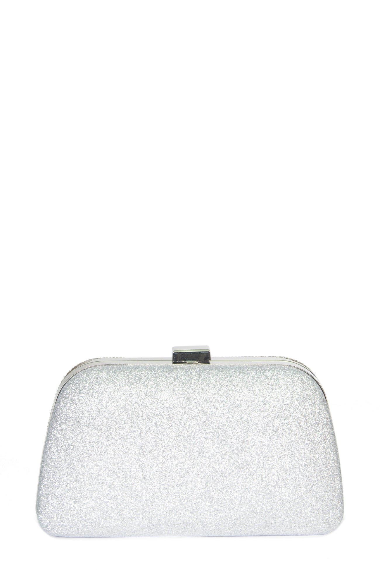 Zippy Clutch, Alternate, color, SILVER
