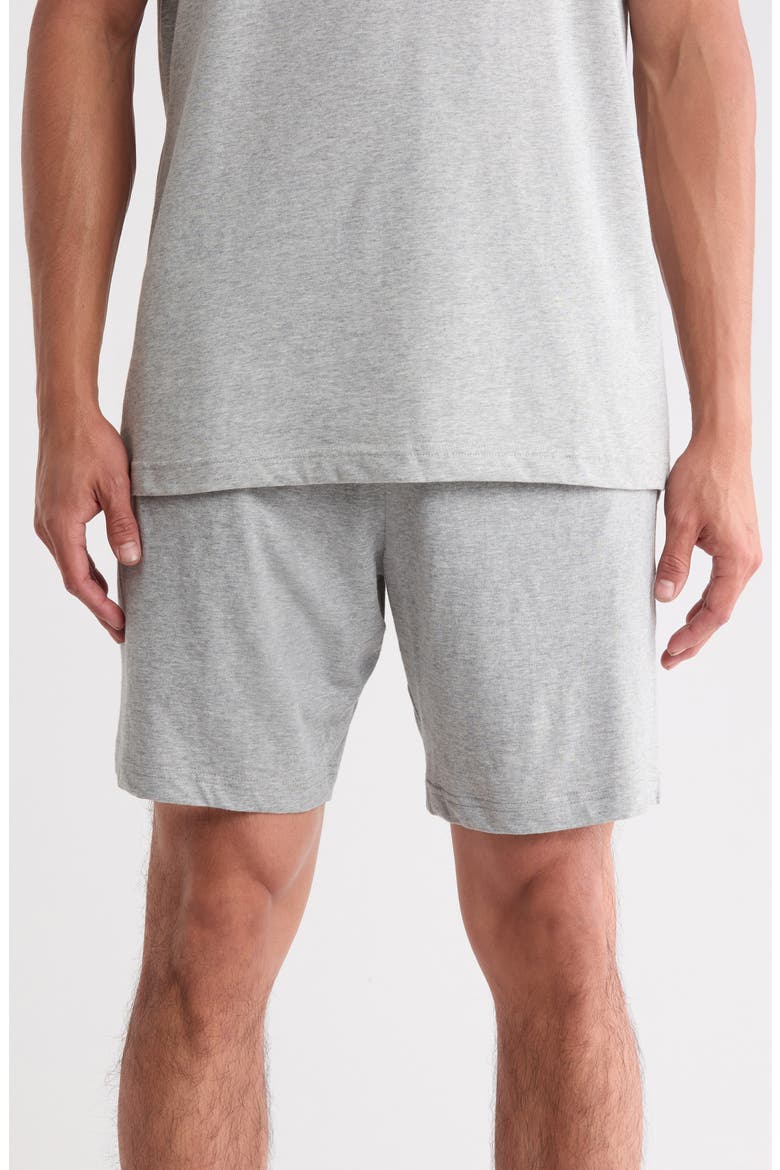 Sleep Shorts, Main, color, GREY HEATHER