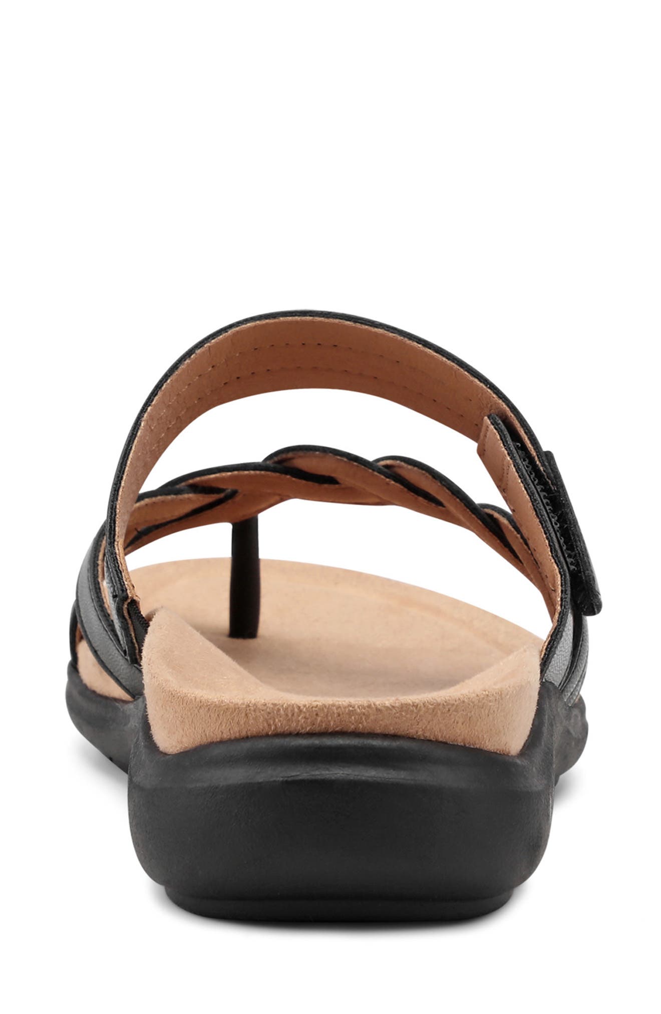 Easy Spirit Waren Sandal, Alternate, color, Black