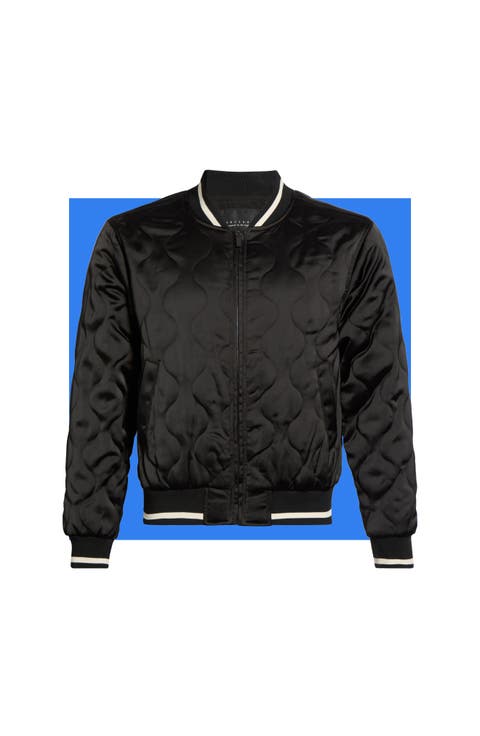 Je T Aime Onion Quilted Bomber Jacket