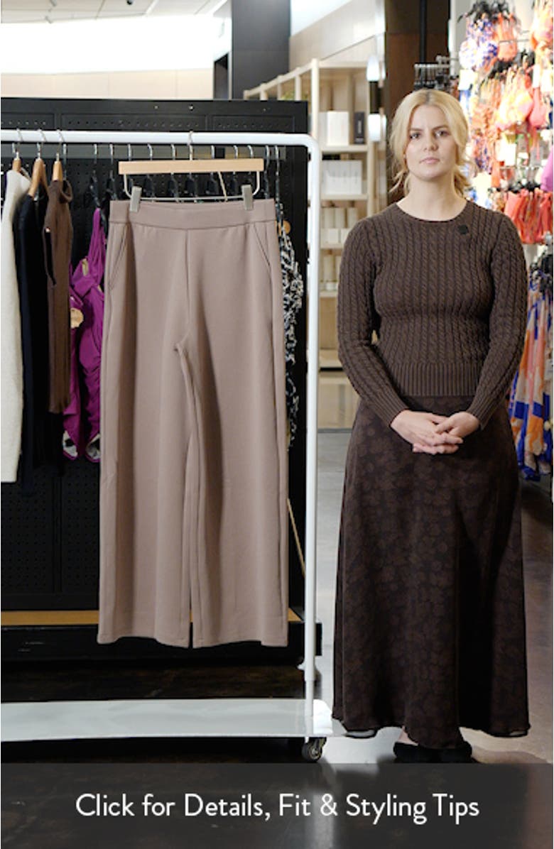 In The Flow Wide Leg Sweatpants, sales video thumbnail