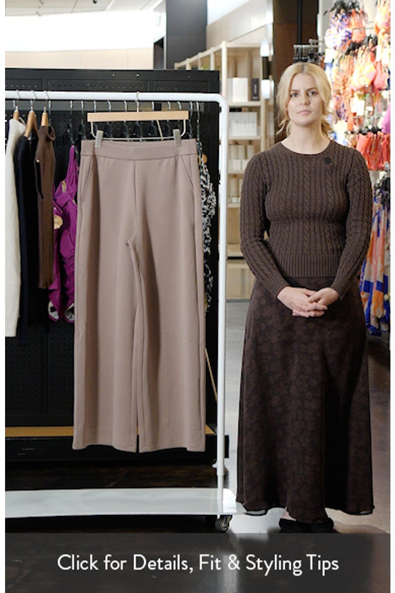 In The Flow Wide Leg Sweatpants video