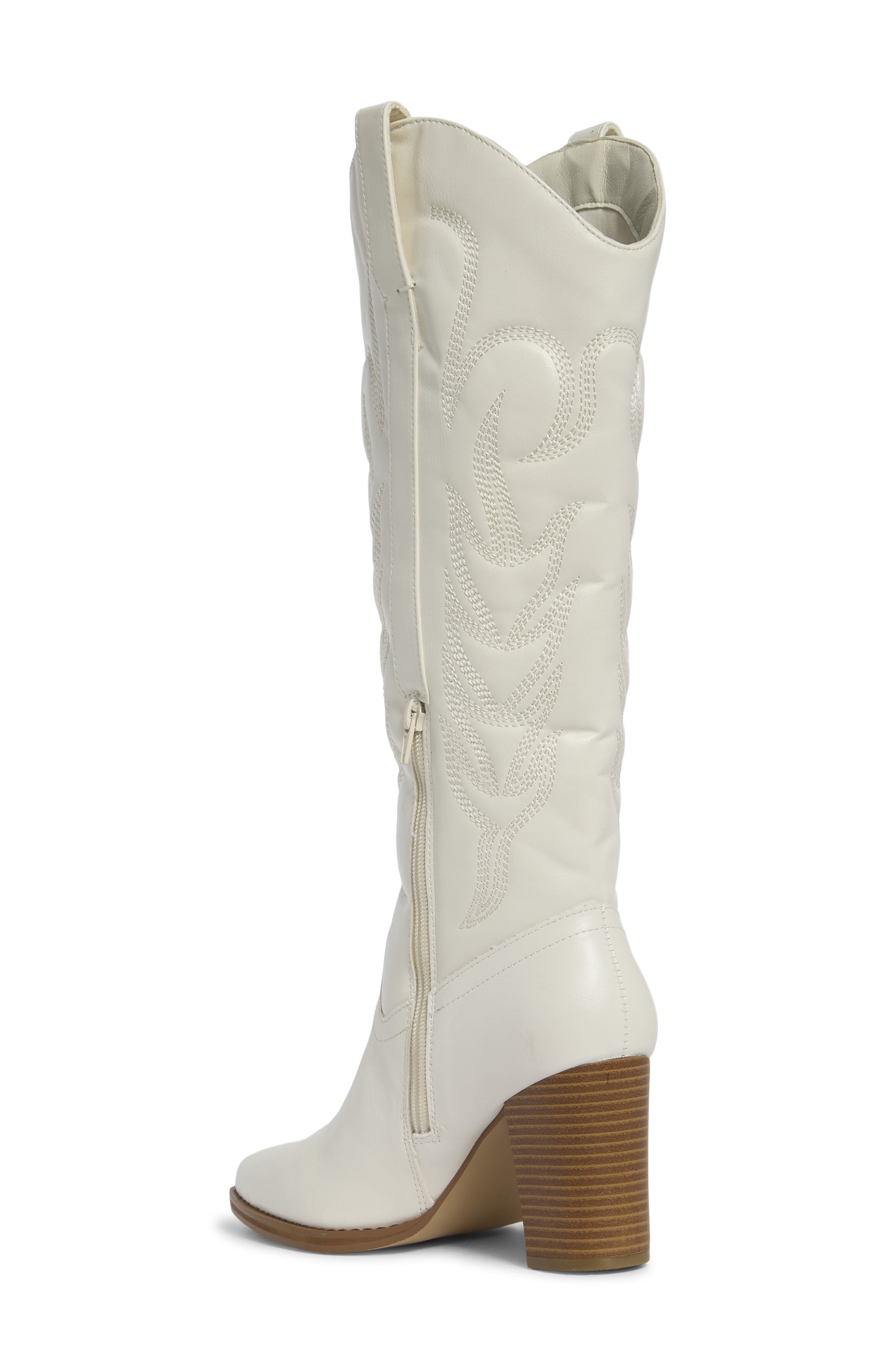 Coconuts by Matisse Aden Western Boot, Alternate, color, Ivory