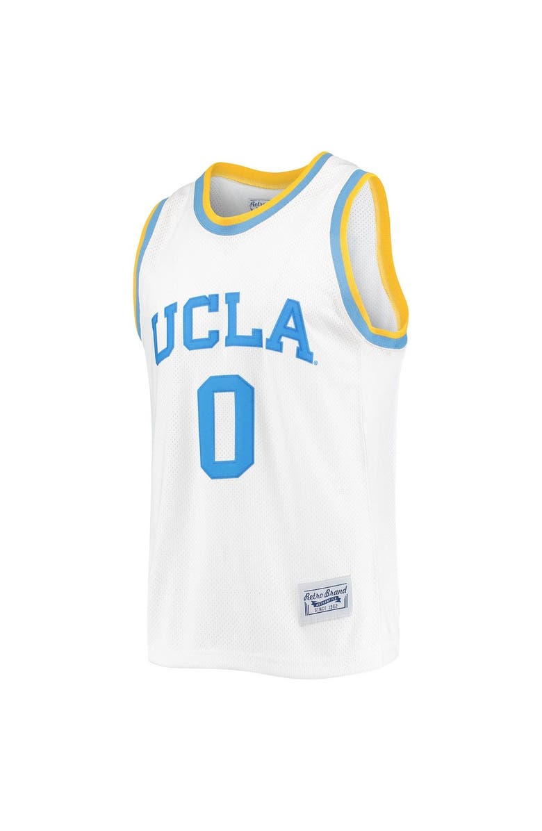 Retro Brand Men's Original Retro Brand Russell Westbrook White UCLA Bruins Commemorative Classic Basketball Jersey, Alternate, color, 