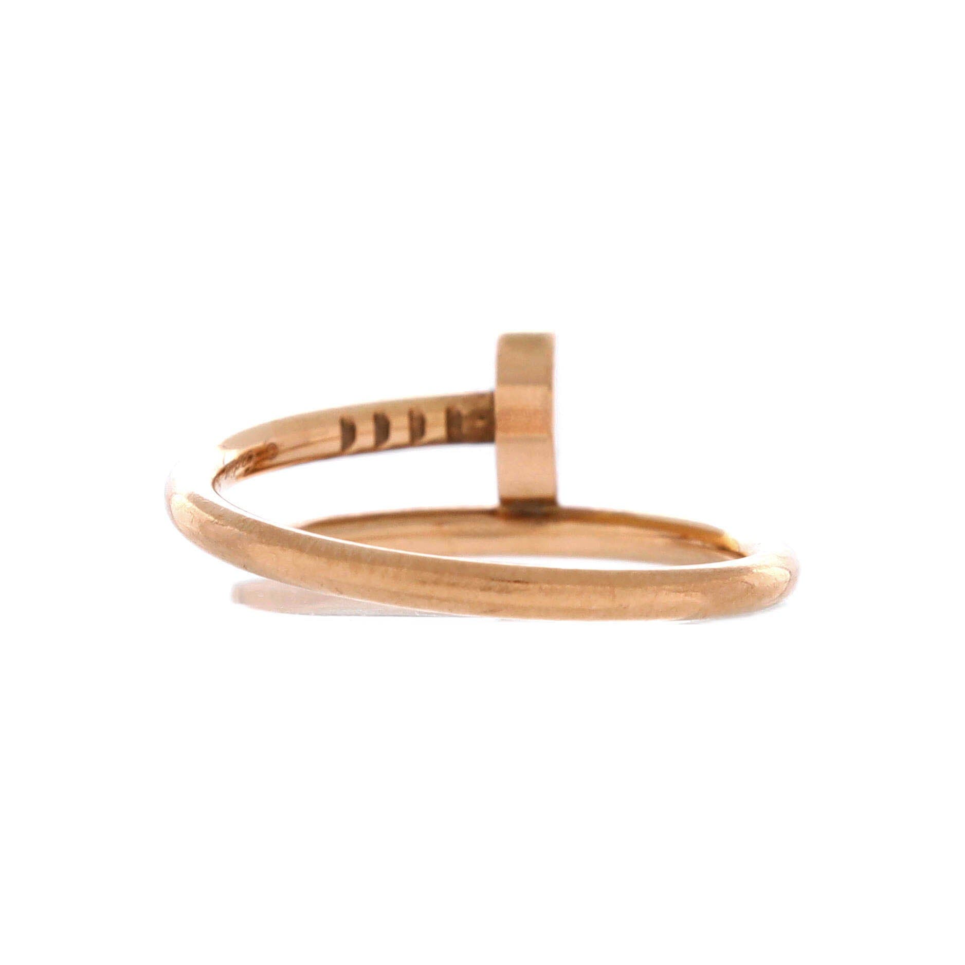 Juste un Clou Ring 18K Rose Gold Small, Alternate, color, Metallic Gold