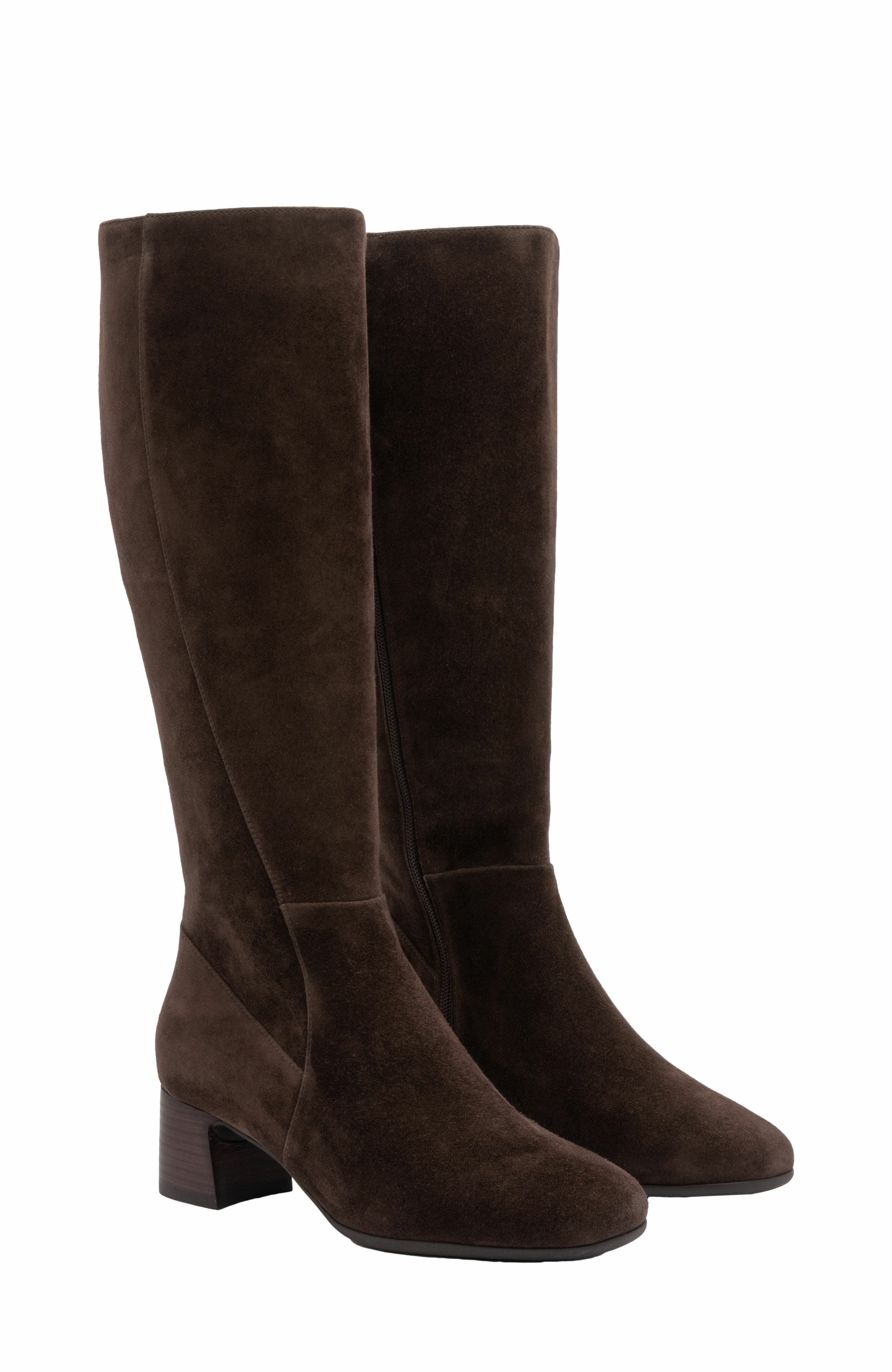Avenue Tall Boot, Alternate, color, Java Suede - Regular