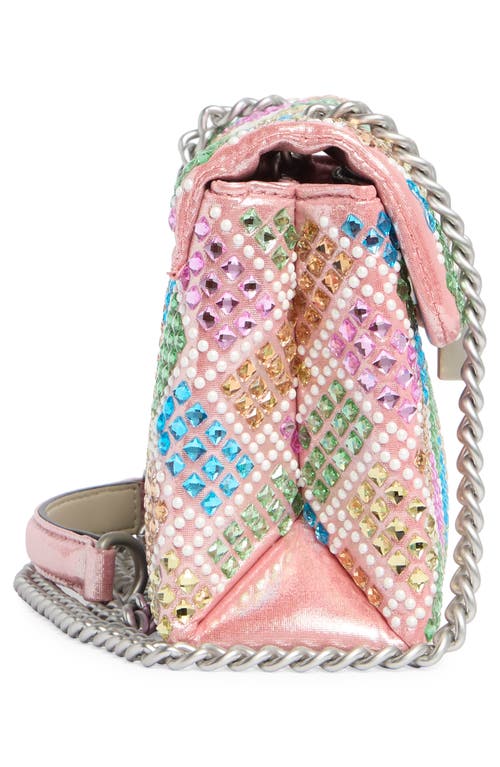 KURT GEIGER KURT GEIGER LONDON MINI BRIXTON CRYSTAL LOCK BAG