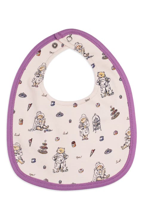 x Paddington Bear™ 2-Layer Reversible Organic Cotton Bib