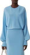 Lanvin Buttoned Long Skirt In Merino Wool