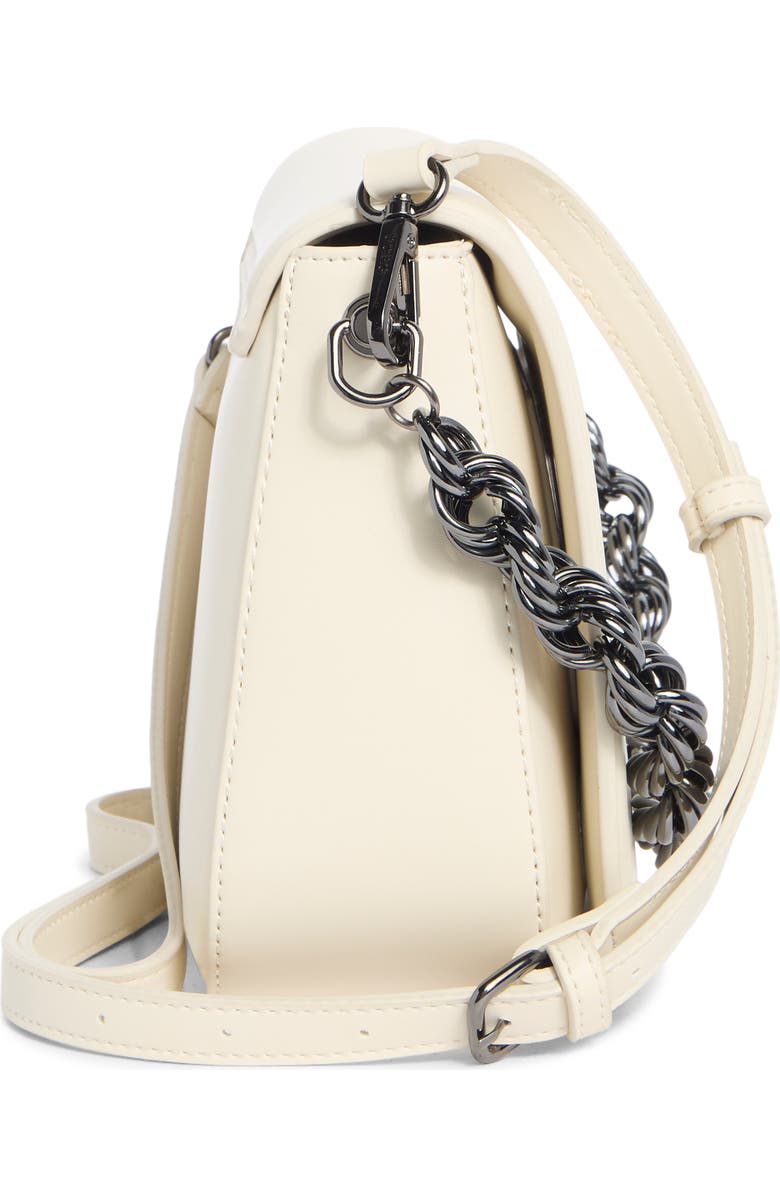 BCBG Twisted Top Handle Saddle Bag, Alternate, color, Cloud