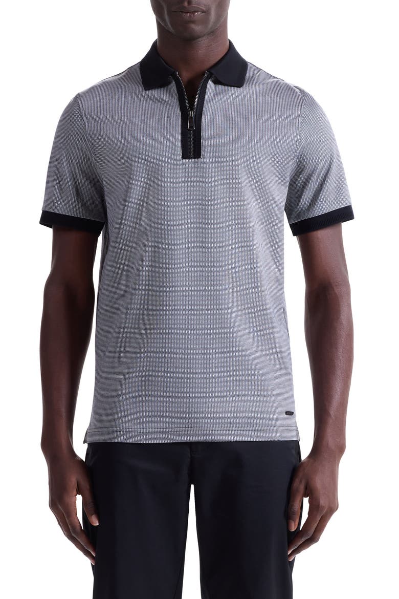 Bugatchi Quarter Zip Polo (Men) | Nordstromrack