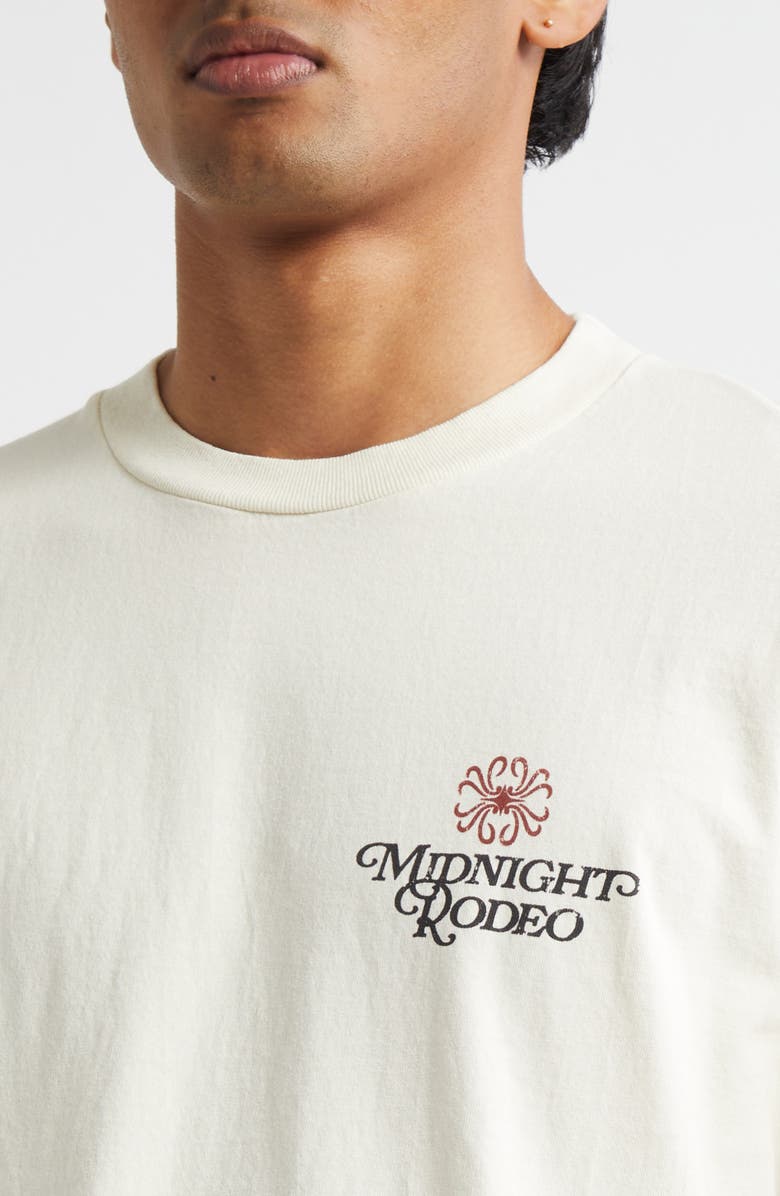 MIDNIGHT RODEO Riders Graphic T-Shirt, Alternate, color, Cream