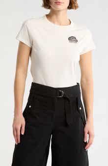 BOSS Rhinestone Embellished Short Sleeve T-Shirt