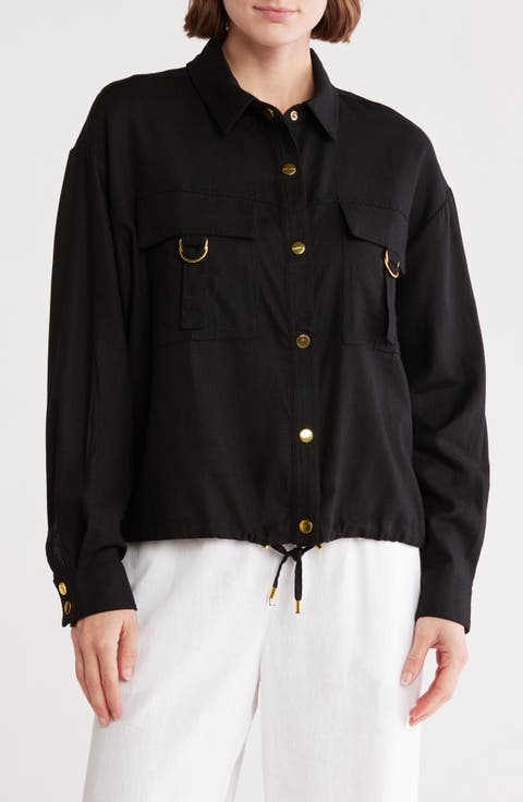 Crop Safari Jacket