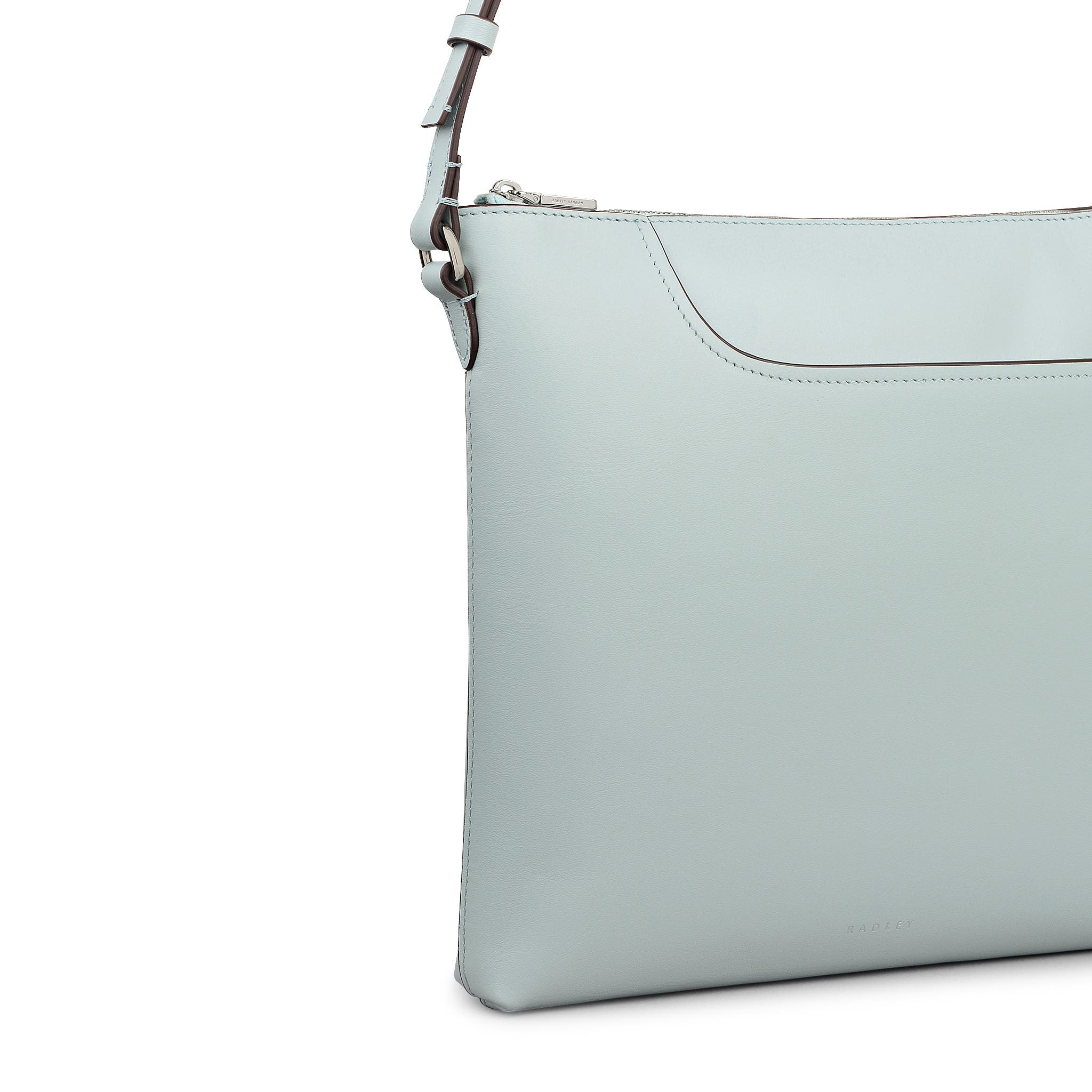 Pockets Large Ziptop Crossbody Bag, Alternate, color, Seafoam
