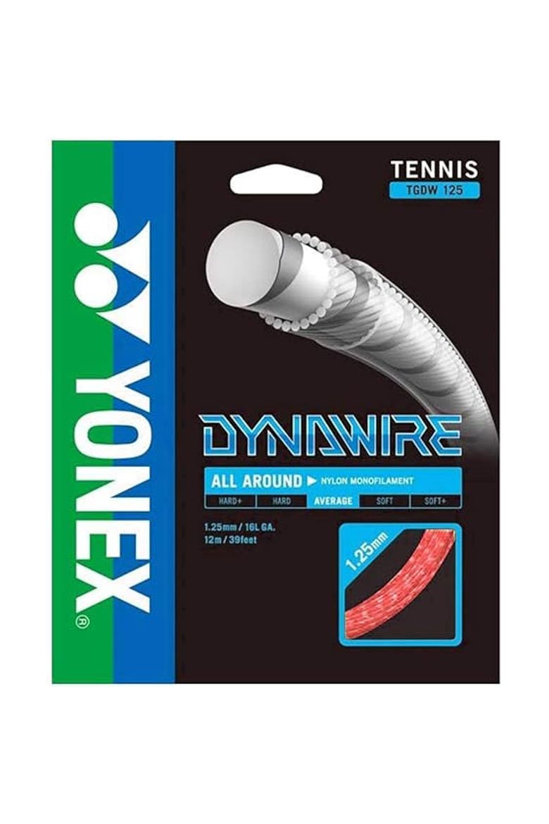 Dynawire 16Lg 1.25mm Tennis String, Main, color, Red