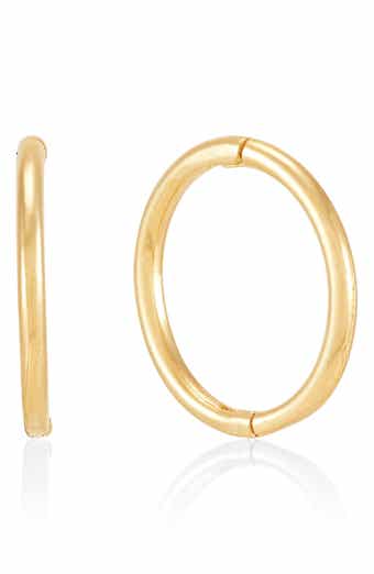 Frankie & Zoe Tube Hoop Earrings